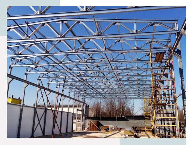 Строительство цехов в Инта от 609 руб. под ключ