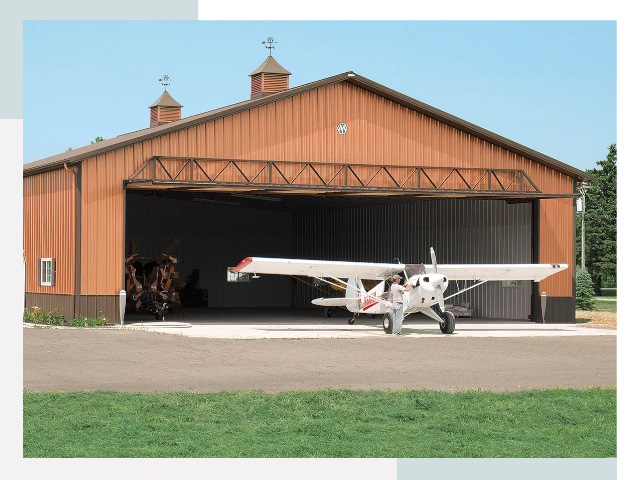 Ангары для самолетов в Инте