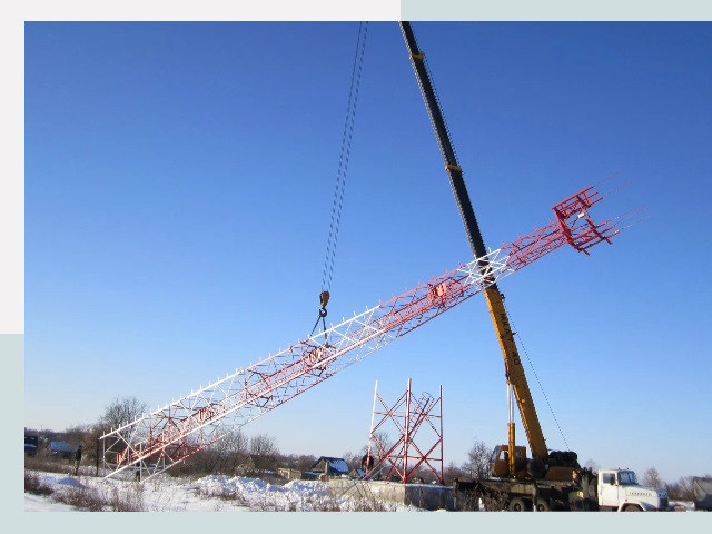 Строительство башен связи в Инте от 609 руб.