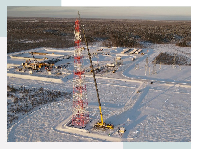 Мачты связи в Инте