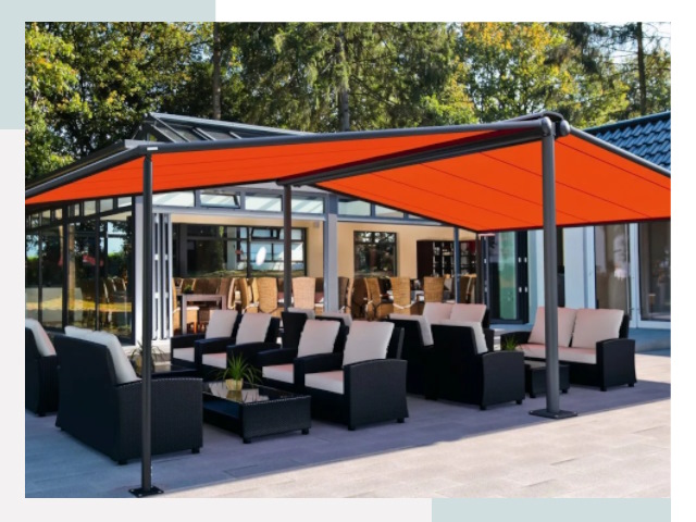 Навесы для кафе и ресторанов в Инте