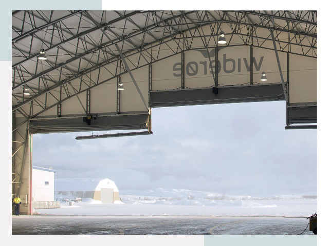 Ворота для ангаров в Инте