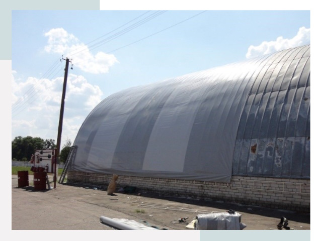 Ремонт ангаров в Инте